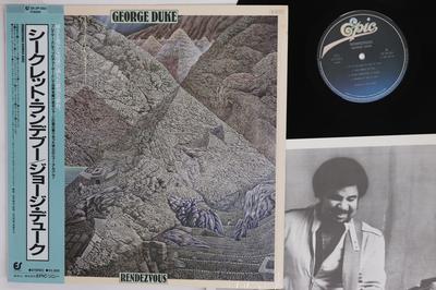 Виниловая пластинка GEORGE DUKE Rendezvous 283P553 EPIC 1984 Япония Obi Jazz Б/у