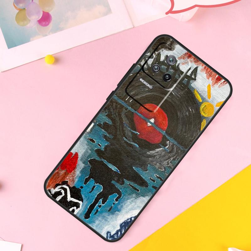 Чехол с граффити для POCO X5 X3 F5 Pro M4 F3 F4 X4 GT Задняя крышка для Xiaomi 11T 12T Pro 11 12 13 Lite