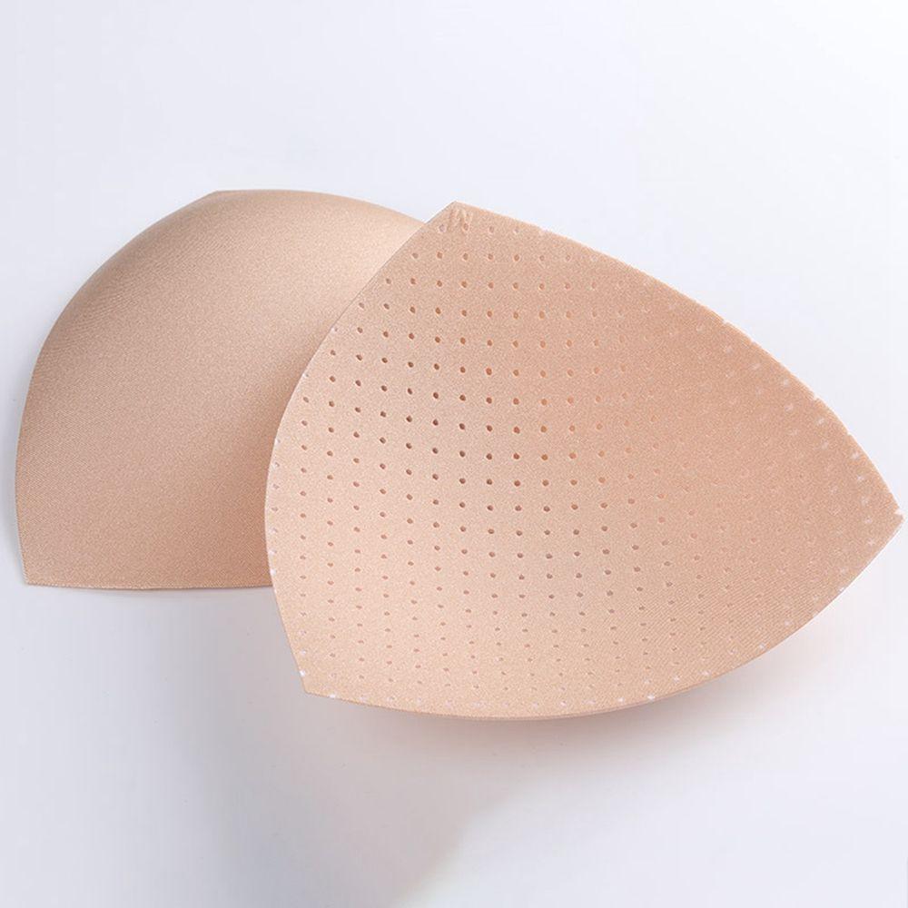 Чашки Push Up Треугольные усилители Тонкие подушечки для груди Подушечки для бюстгальтера Вставки Грудь Женщины Грудь Чашечки