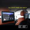 2 pcs Tempered glass Screen Protective film For LEXUS LX600  rear-seat tv Back Seat TV Touchscreen anti-scratch