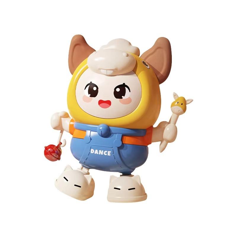 Toddler Learning To Climb Toys 1PCS Little Donkey Baby Practice Raising Puzzle Early Education Electric Baby Music Toys