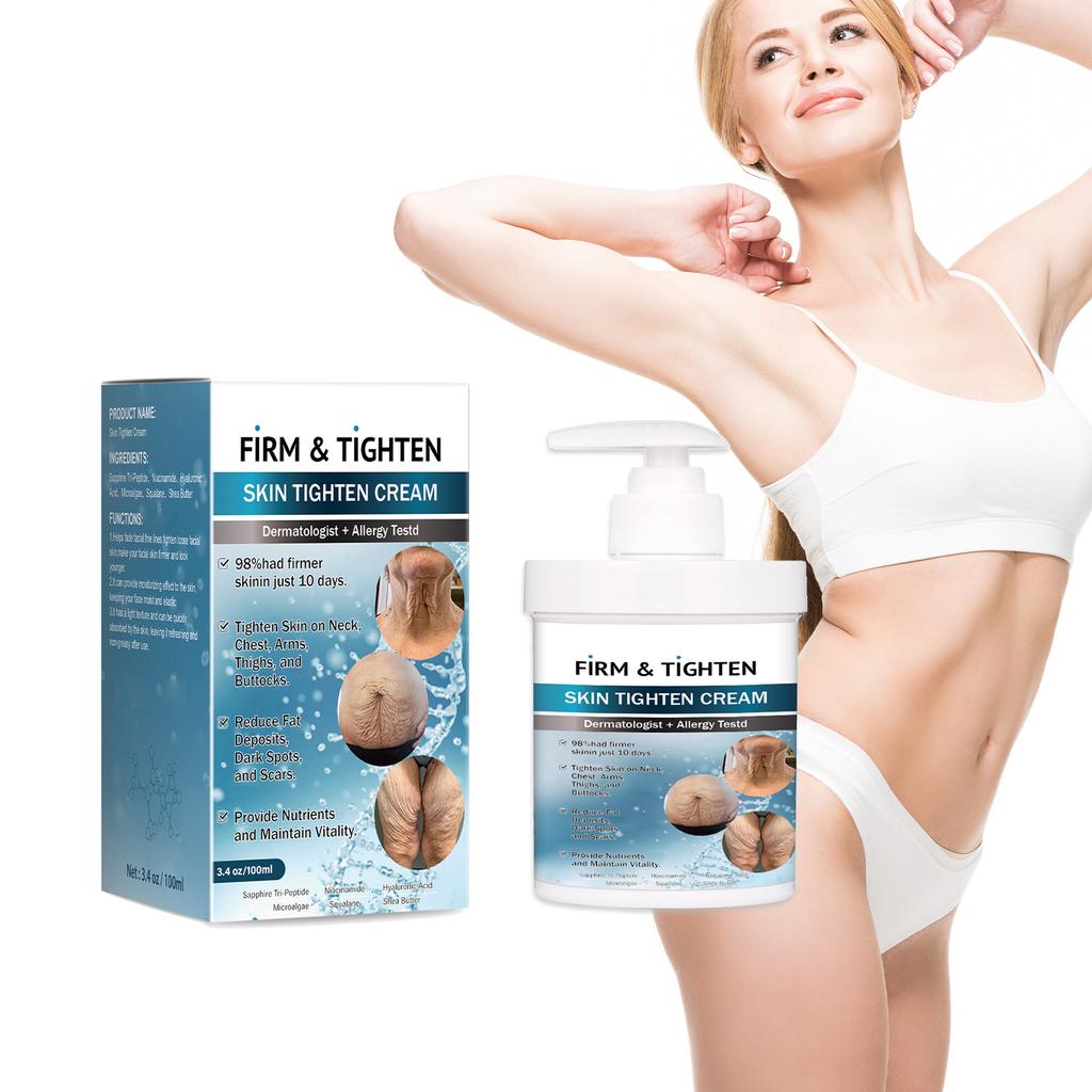 Firm Tighten Skin Tighten Cream,Skin Firming Rejuvenating Cream, Anti-Aging Neck And Shoulders Day&Night Body Cream.