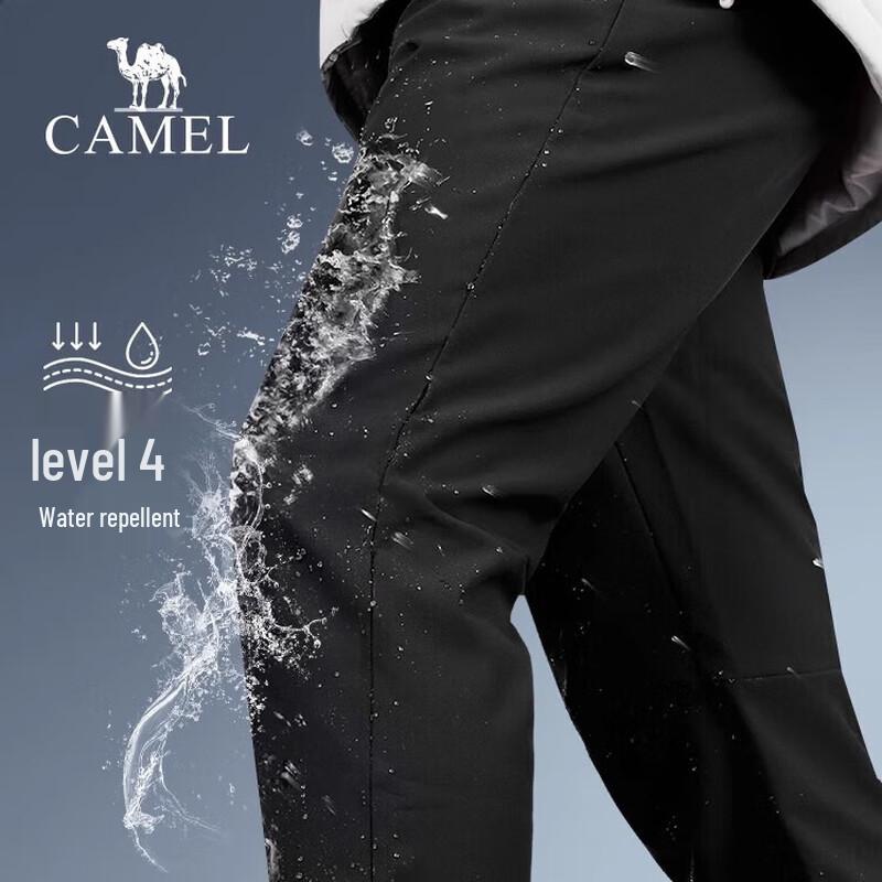 Camel Мужские флисовые брюки софтшелл для активного отдыха