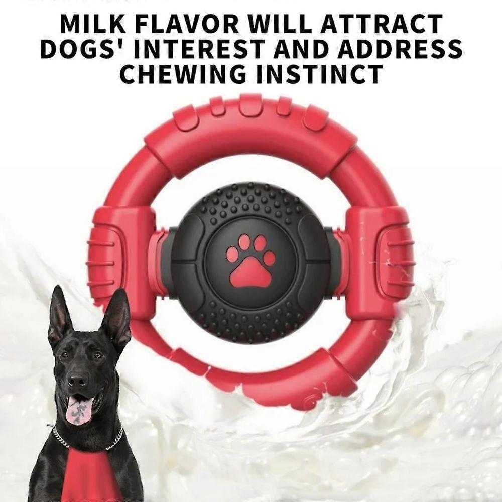 Extreme Tough Dog Chew Toys Extra Durable Dog Squeaky Toys for Medium Breed, Indestructible Nylon Dog Toys for Large Dogs, Keep Dogs Busy