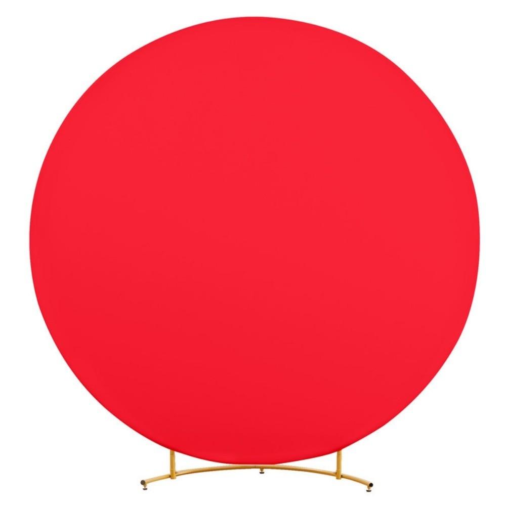 Новый однотонный круглый фон, эластичный полиэстер, чехлы для арки из воздушных шаров, 4 фута, чехол для круглого стенда-арки, вечеринка по случаю дня рождения