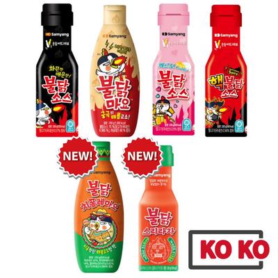 Samyang Острый соус Булдак 6 вкусов