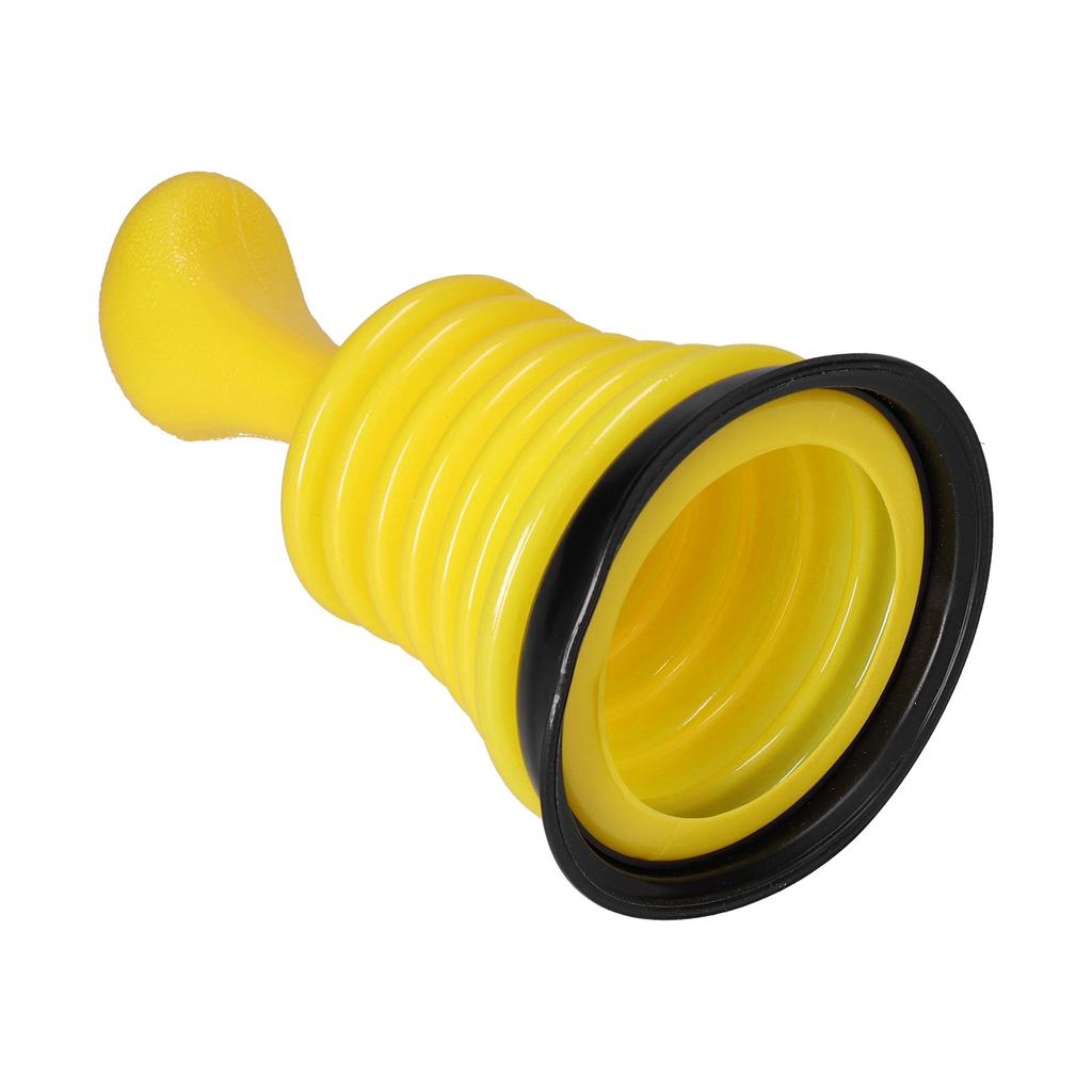 Toilet Drain Plunger Anti Blocking Manual Sewer Pipeline Dredge Tool for Kitchen Bathroom Yellow