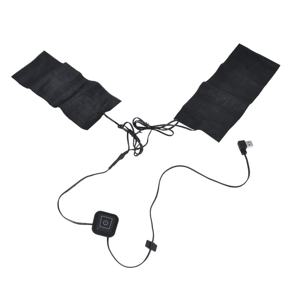 2 in 1 5V USB Electric Heating Pad Neck Lumbar Vest Warmer Heater Cloth