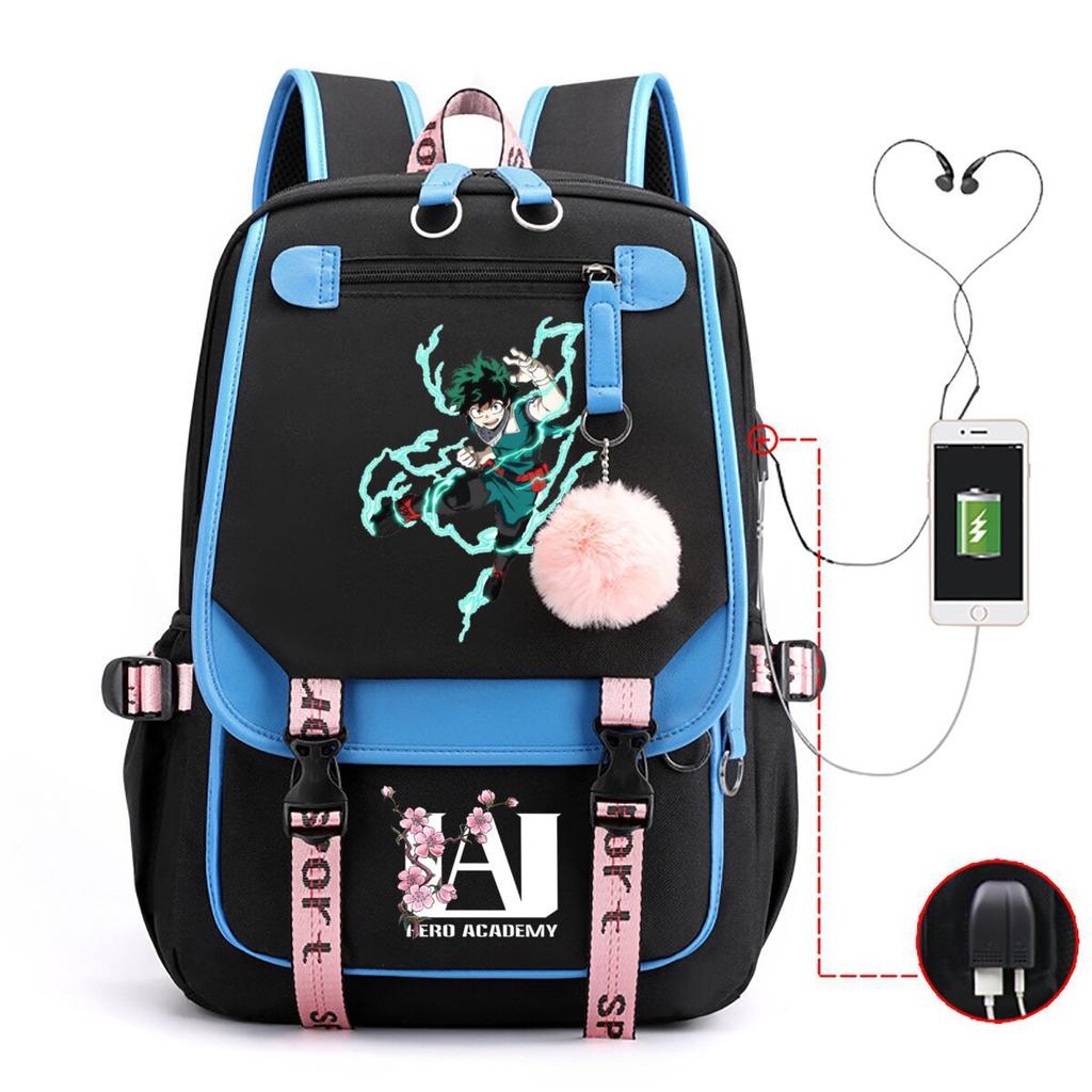 Подростковый тренд анимационный школьный рюкзак корейская версия рюкзак мужской новый контрастный цвет простой ученик средней школы рюкзак