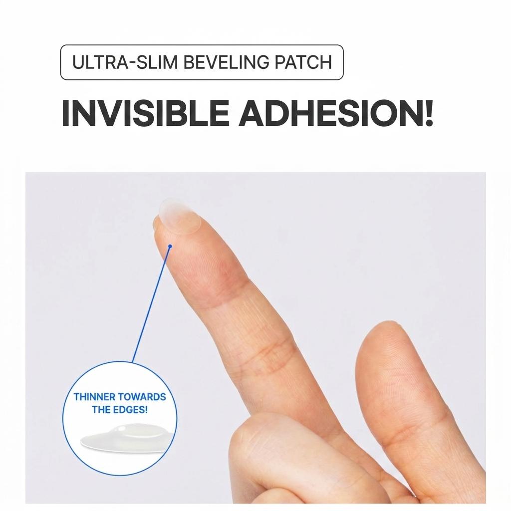 [TIA'M] Official Surprise H Patch 72 Sheets (4-Pack Bundle) - [K-BEAUTY] Invisible Hydrocolloid Acne Patches & Blemish Care