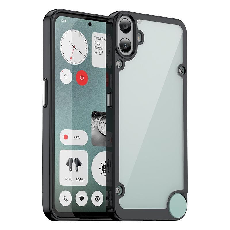 Для Nothing CMF Phone 1 Чехол Nothig CMF Phone 1 Чехол 6,67 дюйма Цветной Мягкий Край Силиконовый Прозрачный Бампер Для CMF Phone 1
