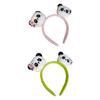 Contemporary Panda Hair Accessory Plush Fabric Hair Decoration Fashion Headbands Hairpiece For Adults Comfortable Wear