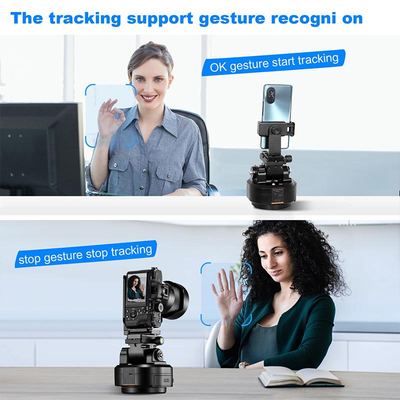 soonpho M6 M7 AI Умное слежение за лицом Моторизованная вращающаяся панорамная 2-осевая головка-стабилизатор для телефонов Камер прямая трансляция