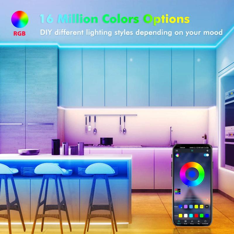 1-30 м USB светодиодные ленты RGB 5050 Bluetooth лента для комнаты светодиодные Luces гибкая лента лампа настольный экран ТВ фоновое освещение
