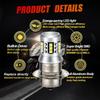 Ruiandsion 2pcs P15S LED Bulb White AC DC 6-30V Super Bright 2020 Model 21SMD