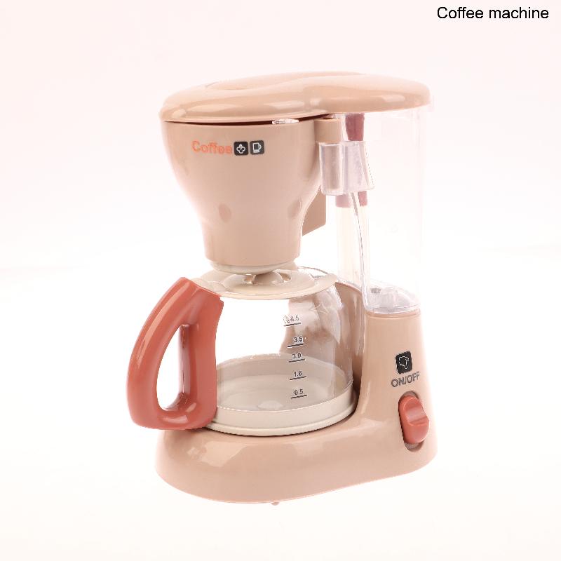 Play House Toy Washing Machine Vacuum Cleaner Coffee Maker Toaster Mini Appliances Cute Toys Kids Pretend Play Toys