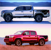 4× Car Side Body Decals DIY Stickers Universal for Pickup Removable