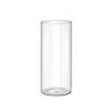 Modern Clear Glass Flower Vase Glass Cylinder Vase Floral Container Flower Vase Elegant Table Centerpiece Decoration
