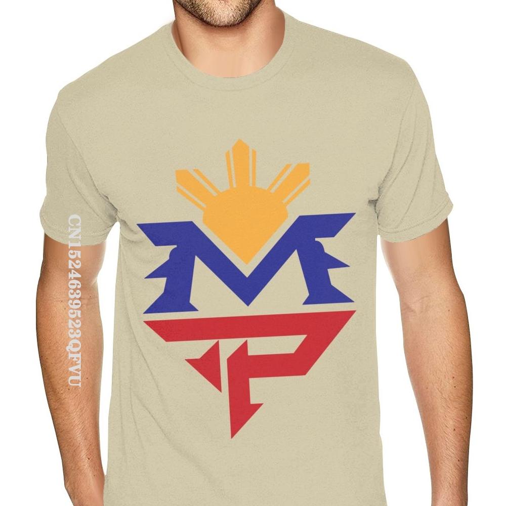 Боксер Мэнни Пакьяо MP Boxing Photo Tee Shirt Men Trending Shirts Funny Mens T Shirts Cotton Tops & Tees Summer