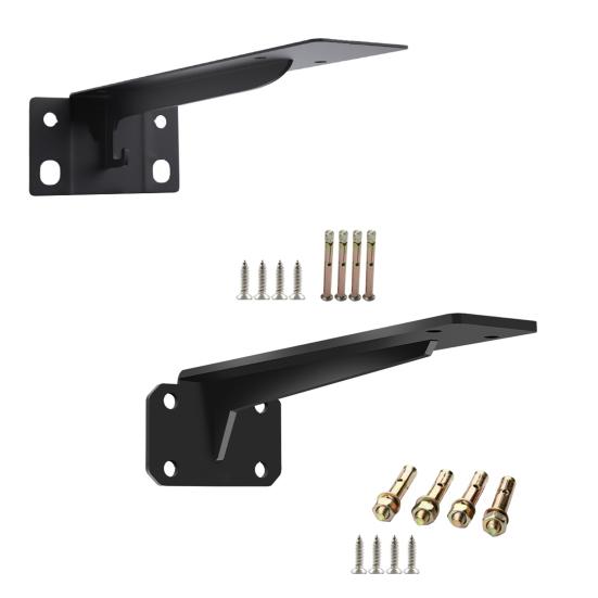 1 комплект кронштейнов для полок, прочный сильный подшипник, тяжелая опора, настенные кронштейны для полок для дома