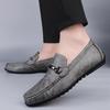 Soft Sole Comfortable Casual Dress Shoes Luxury Brand Stylish Loafers Men's Leather Shoes High Quality Moccasins Designer Shoes