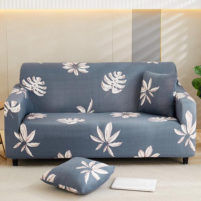 Эластичные чехлы на диван для гостиной, полиэстер, чехол для дивана, чехол для кресла, защита для мебели