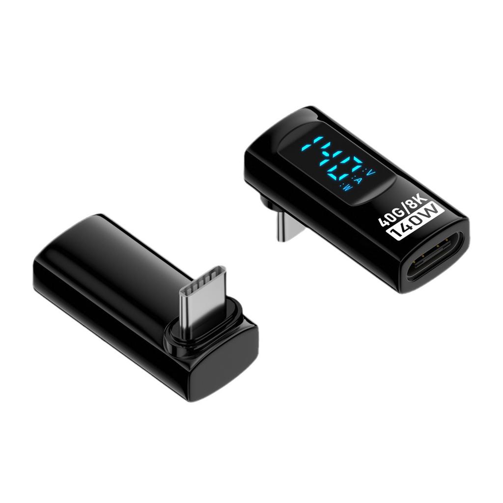 Адаптер USB C «папа-мама» Тип C Удлинитель Адаптер Высокоскоростная передача данных 40 Гбит/с Быстрая зарядка 140 Вт Поддержка видео 8K