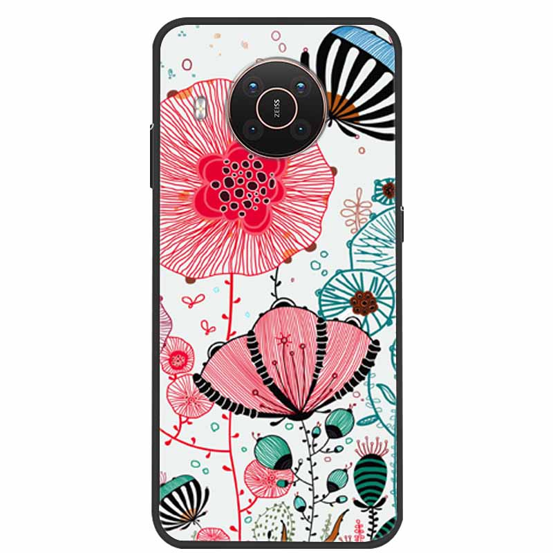 Для Nokia X20 X10 Чехол Модный Мягкий ТПУ Силиконовый Чехол для Телефона Для Nokia G50 X100 5G Задняя Крышка Funda Coque NokiaX20 X 10 G50 5G