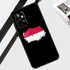 Singapore Flag Case For Samsung Galaxy A54 A34 A14 A56 A36 A26 A16 A06 A12 A22 A32 A52 A13 A53 A15 A35 A55