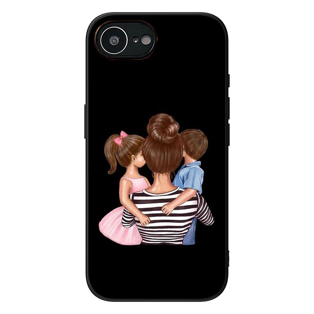 Phone Cover for Samsung Galaxy S25 S24 S23 FE Plus Ultra S7 Edge A16 A15 5G s25+ Casing Case Family Boy Woman Baby Girl Mom