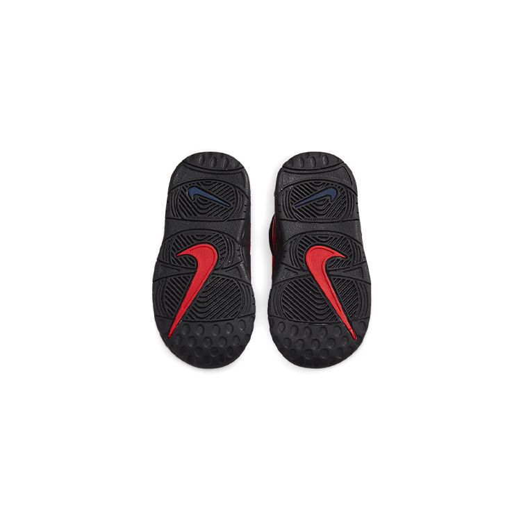 Nike Air More Uptempo 96 TD Split Baby Sneakers Black Midnight-Navy White DM0020-001