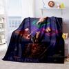 Hocus Pocus Creative Flannel Print Blanket, Super Soft and Comfortable, Perfect for Sofa Naps or Home Blankets, the Perfect Gift