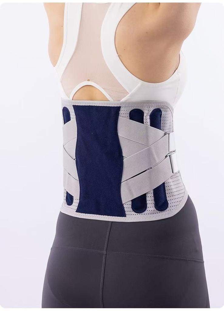 Adjustable Breathable Spandex/Nylon Wrap-around Lumbar Support Belt Protection Customizable Men's Women's Sports