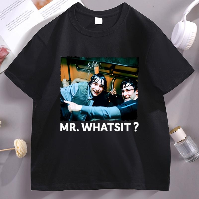 Funny Mr Whatsit TShirt Retro Cotton Short Sleeve TV Show T Shirt Trend Holiday Movie Tshirt Unisex Women Printed Tees Clothes