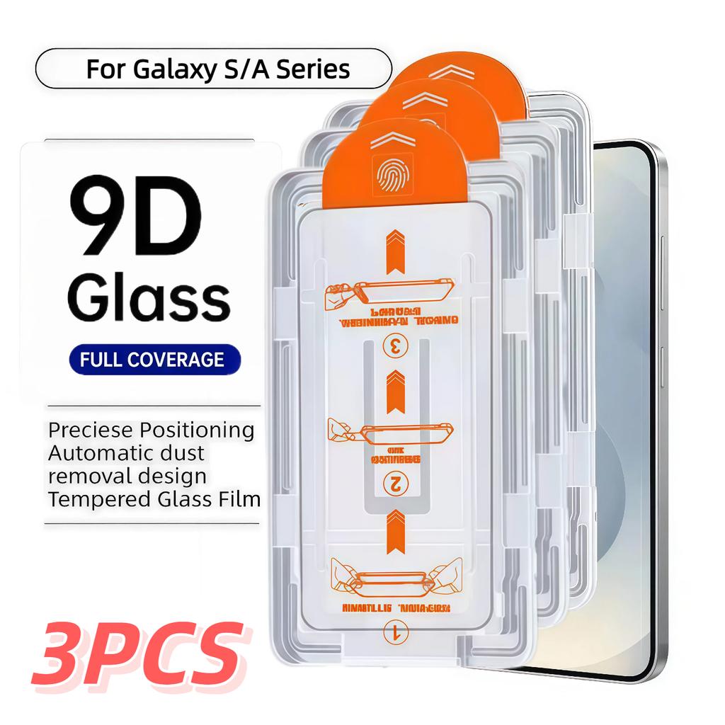 3 шт. Защитное стекло для экрана, совместимое с Galaxy S26 S26Plus S26Ultra S25 S24 S23 S22 S21 S25Edge Серия A