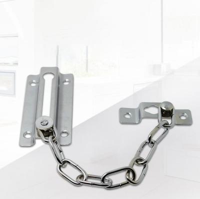 Качественный 1 набор Сталь с Винтами Декоративная Цепь Болт Цепь для Двери Дверная Фурнитура Замок для Раздвижной Двери Защитный Барьер для Двери