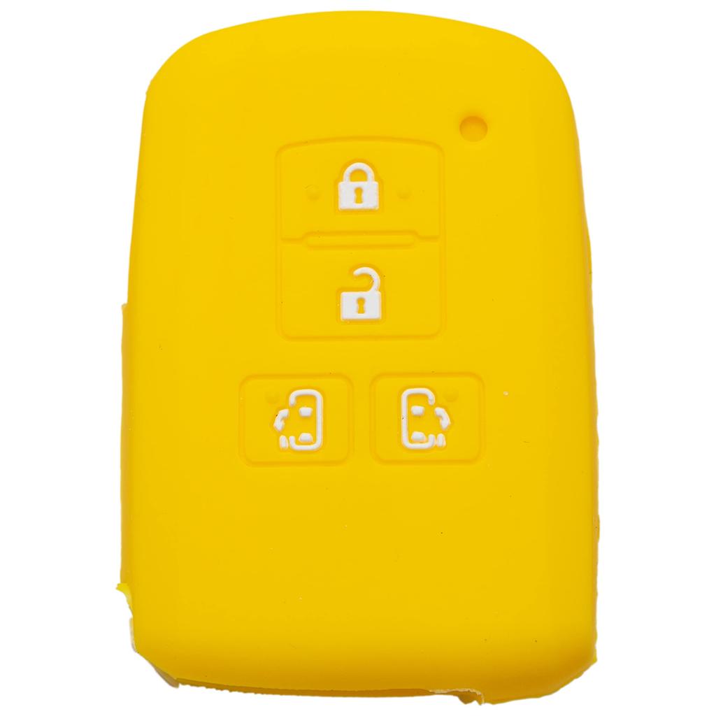MALAKO Силиконовый чехол для смарт-ключа Toyota 4 кнопки Чехол Чехол для ключа Крышка ключа Силикон