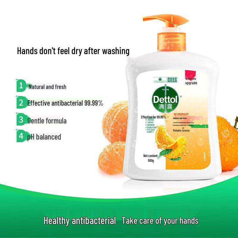 Dettol Antiseptic Foaming Hand Soap for Kids & Family