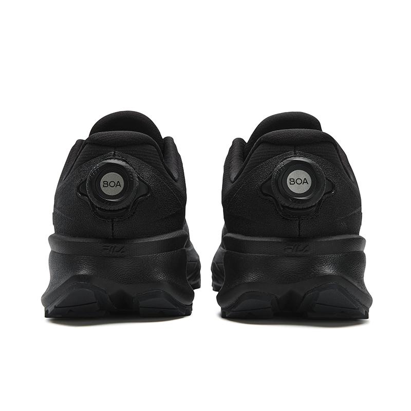Fila LYNX BOA 3+ Устойчивое к истиранию покрытие Беговые кроссовки Женские Скачущая лошадь Черный A12W541207FBB