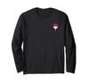 Naruto Shippuden Sasuke Uchiha Icon Front and Back Anime Long Sleeve T-Shirt