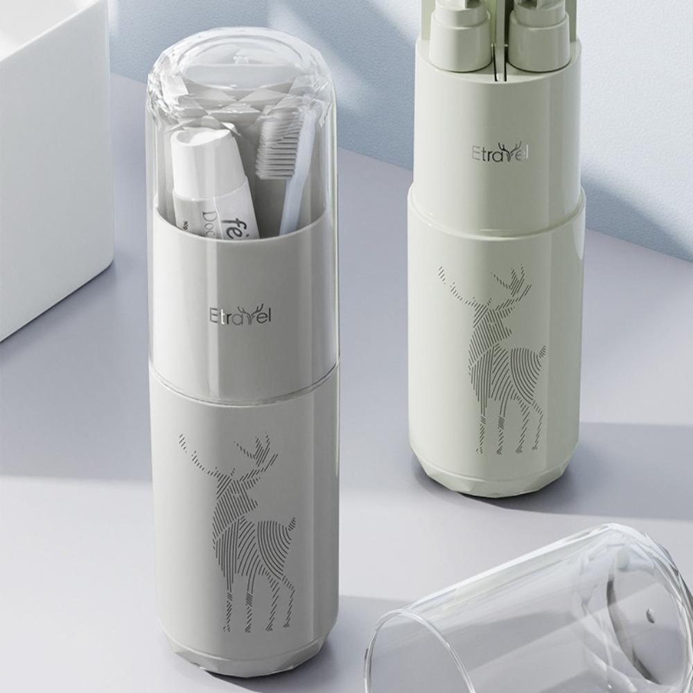 Портативный стакан для зубной пасты Многофункциональный органайзер для зубных щеток Прочный дорожный стакан для кемпинга