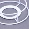 Lamp Lampshade Shade Wire Frame Diy Guard Ring Light Cage Holder Bulbpendant Drum Table Metal Vintage Cover Round Ceiling Iron