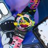 Casio Мужские часы с двойным дисплеем (жидкокристаллический/аналоговый) Серия White GA-110LL-1APR-