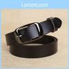Leather Belt For Women With Alloy Buckle Fashion Casual Wide Waist Strap For Office And Daily Wear