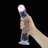 Soft Jelly Dildo Realistic Penis Dick Suction Cup Masturbator Anal Vagina G-spot Adult Sex Toys