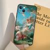 Чехол для телефона с картиной эпохи Возрождения для iPhone 17 16 15 14 11 12 13 Pro Max mini XR 16e 15 16 Plus 17 Air Полное покрытие