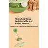 Cat Tumbler Toy Teasing Stick Automatic Rotating Catnip Self Playing Toy for Cats Soothing Interactive Play