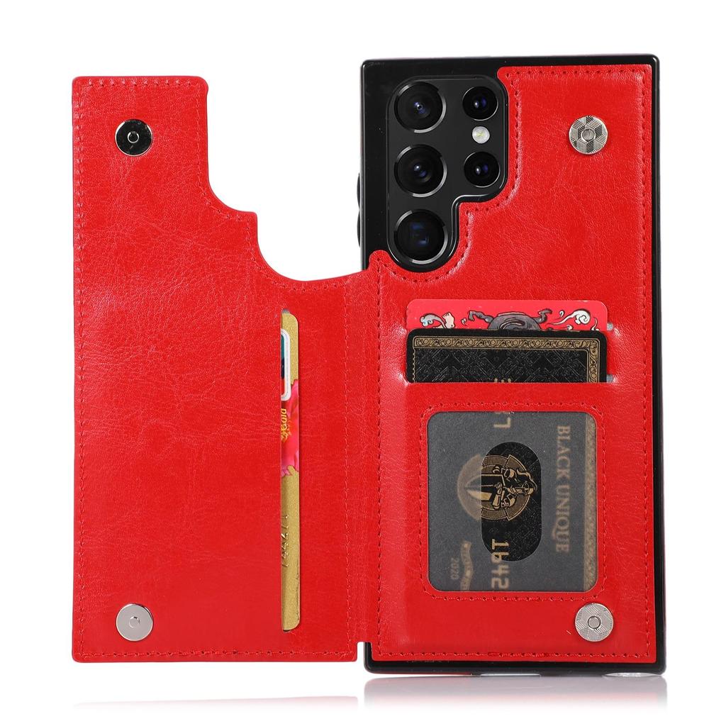 Для Galaxy S23 S22 Samsung S21 Ultra S20fe S10 S9 Plus A12 A22 A32 A52 A51 iphone 14 13 12 11 Pro Max Кошелек Чехол Держатель для карт Кожа PU Магнитный Чехол