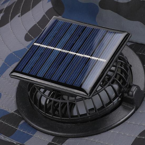 Солнцезащитная шляпа с камуфляжным принтом, широкополая рыболовная шляпа с двухрежимным вентилятором, регулируемая шляпа с защитой от ультрафиолета и тремя передачами