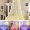 Elegant Lace Insect Bed Canopy Netting Curtain Round Dome Mosquito Net Bedding ARI